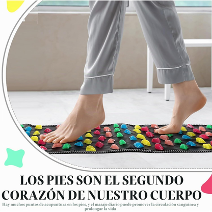 Alfombra de Reflexología: Alivia Tensión y Rigidez